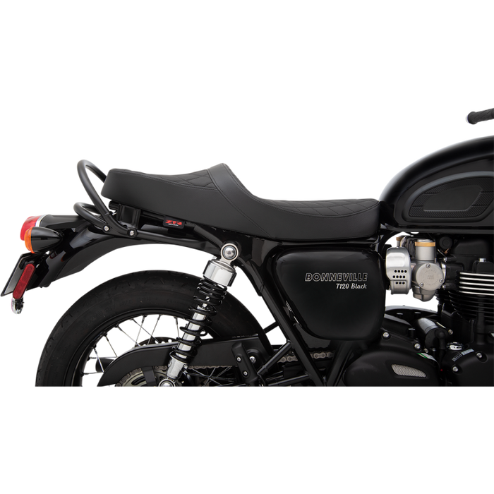 Z1R SEAT LOW TR DDIA BLK/VNYL Application Shot - Driven Powersports