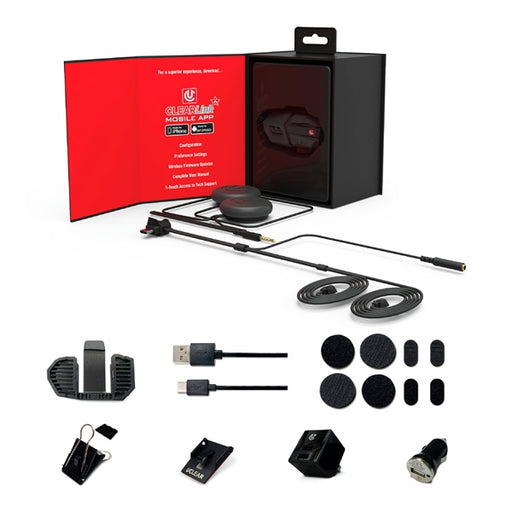 UCLEAR HELMET AUDIO HDX-V SINGLE KIT (180512) - Driven Powersports