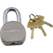 TRIMAX PADLOCK STEEL 1.25" White Front - Driven Powersports