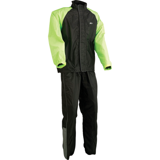 Z1R RAINSUIT HI-VIZ Front - Driven Powersports