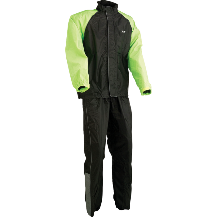 Z1R RAINSUIT HI-VIZ Front - Driven Powersports