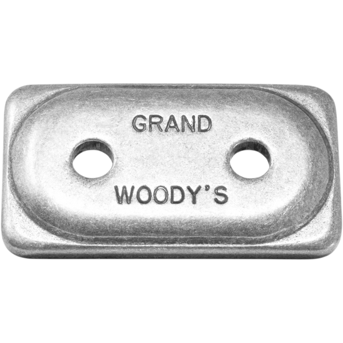 WOODY'S Double Grand Digger Support Plates 12pc Front - Driven Powersports