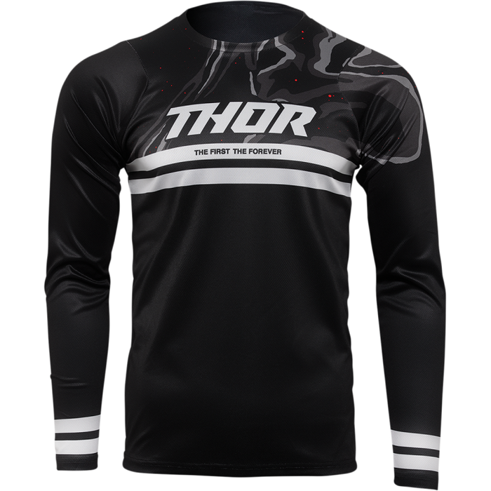 THOR JRSY ASSIST LS BNGR Black Front - Driven Powersports