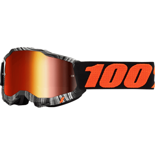 100% ACCURI 2 YOUTH GOGGLE GEOSPACE - MIRROR RED LENS - Driven Powersports Inc.19626100075750025 - 00004