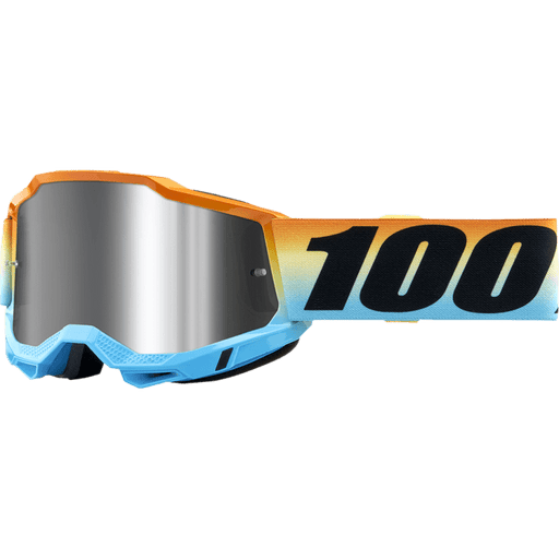 100% ACCURI 2 YOUTH GOGGLE SUNSET - FLASH SILVER LENS - Driven Powersports Inc.19626100078850025 - 00006