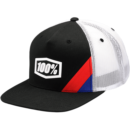 100% YOUTH HAT - TRUCKER CORNERSTONE (BLACK) - Driven Powersports Inc.19626101118020047-00004