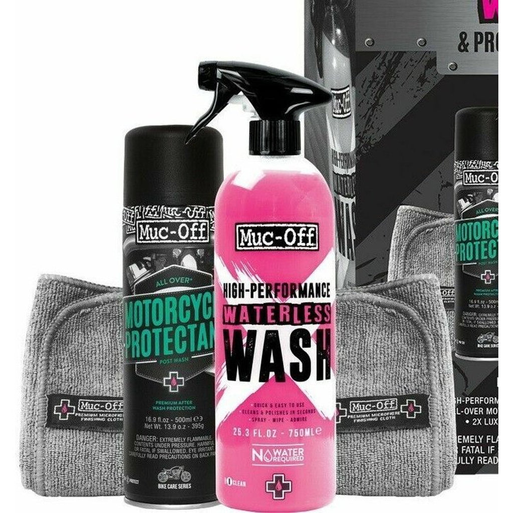 Motorcycle Wash, Protect, Lube Kit