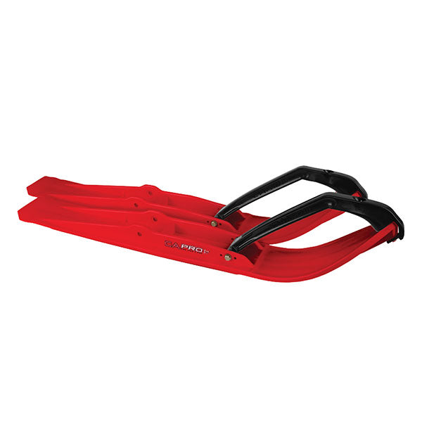 PRIDE SOLUTIONS C&A Pro RZ Performance Trail Snowmobile Skis Red - Driven Powersports