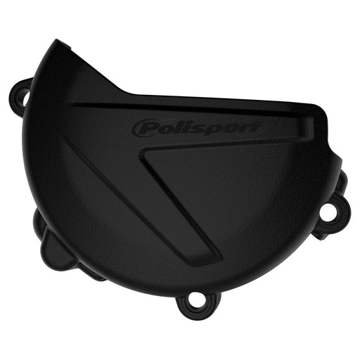 POLISPORT CLUTCH COVER PROTECTOR YAMAHA (BLACK) Black - Driven Powersports