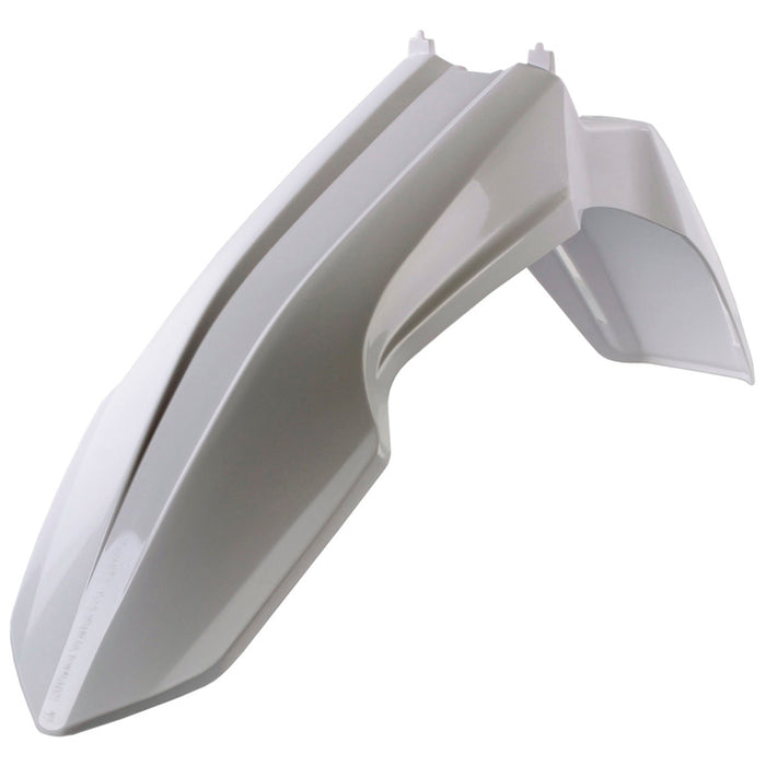 POLISPORT FRONT FENDER SUZUKI (WHITE) White - Driven Powersports