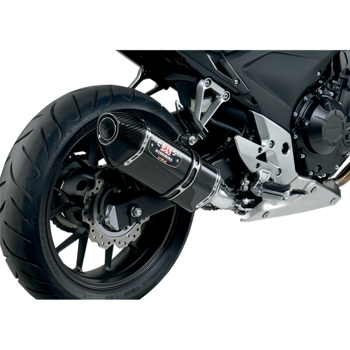 YOSHIMURA 13-15 CBR500R/CB500F R77 SO SS/CF/CF-TIP Application Shot - Driven Powersports