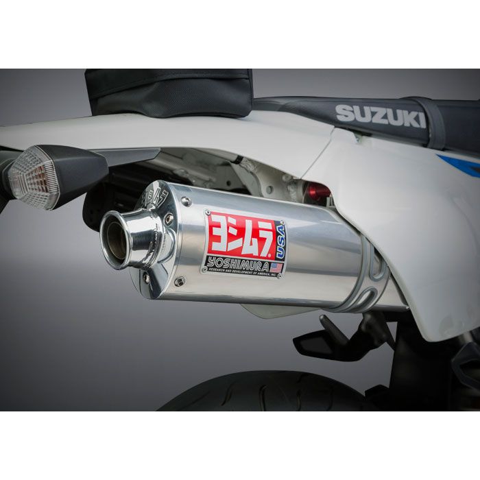 YOSHIMURA RS-3 SLIP-ON EXHAUST 00-21 DRZ400S/SM RS3-COMP SO SS/SS