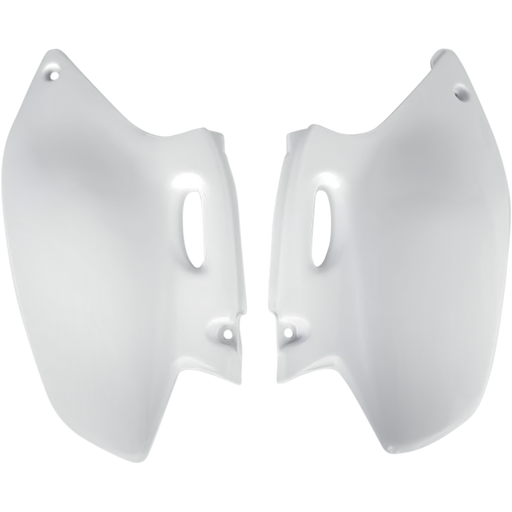 UFO YZF/WRF250-426 98-02 SIDE PANELS 91WHITE Other - Driven Powersports