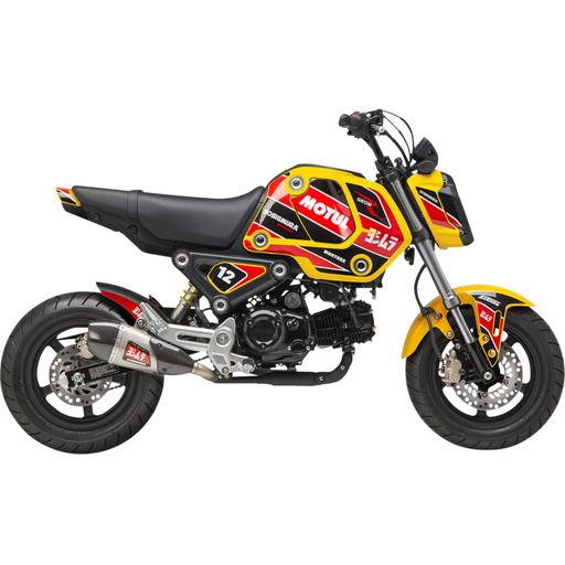 YOSHIMURA 22-23 GROM RACE GRAPHIC KIT Application Shot - Driven Powersports