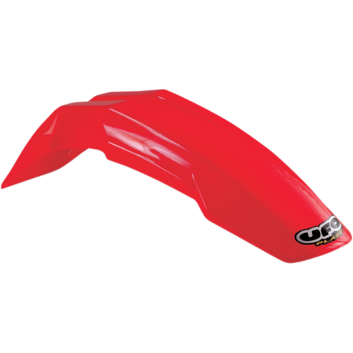 UFO SUPERMOTO UNIVERSAL FR FENDER 00RED 3/4 Front - Driven Powersports