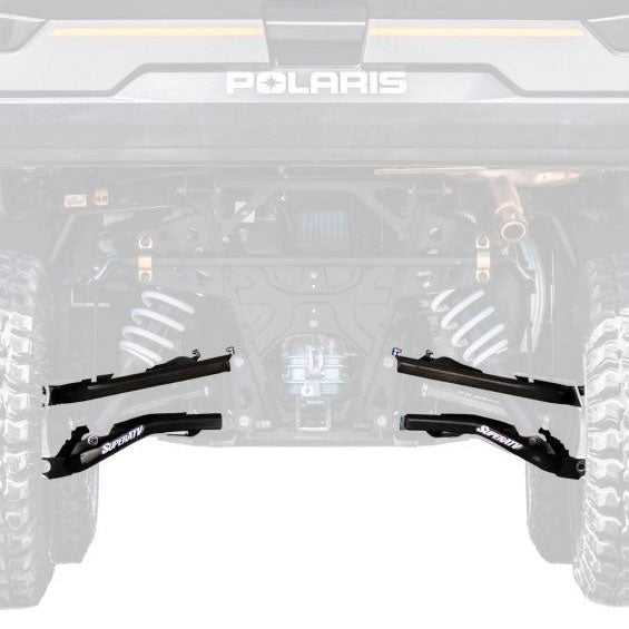 SUPERATV A-ARM H-CLEAR RR OFFSET POL (AAPRAN1K1.5RHC02) - Driven Powersports