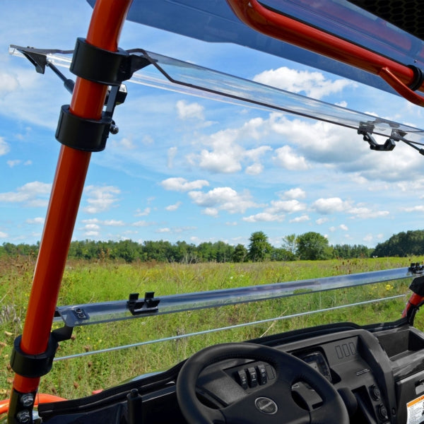 SUPERATV WINDSHIELD FLIP KAWA Clear - Driven Powersports