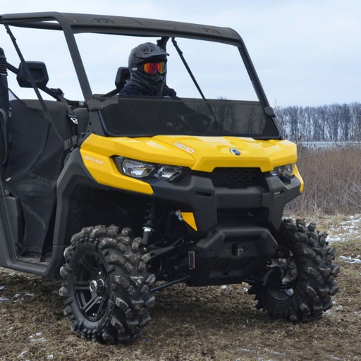 SUPERATV WINDSHIELD HALF TINTED C-AM (HWSCADEF71) - Driven Powersports