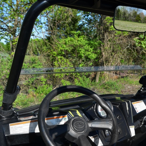 SUPERATV WINDSHIELD HALF POL Clear - Driven Powersports