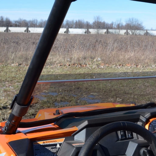 SUPERATV WINDSHIELD HALF TINTED POL (HWSPRZR1K00172) - Driven Powersports