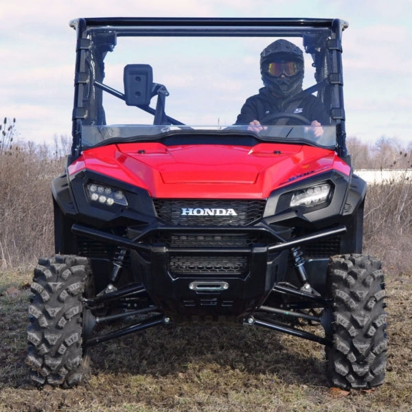 SUPERATV WINDSHIELD FULL NO SCRATCH HON Clear - Driven Powersports