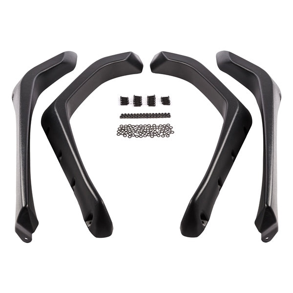 SUPERATV FENDER FLARE SAFARI POL Black - Driven Powersports