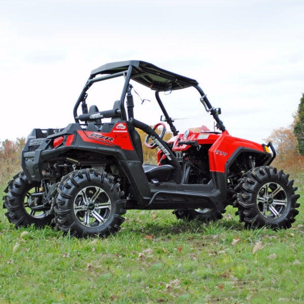 SUPERATV ROCK SLIDER BAR POL Black - Driven Powersports