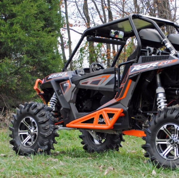 SUPERATV ROCK SLIDER BAR HD POL Orange - Driven Powersports