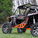 SUPERATV ROCK SLIDER BAR HD POL Orange - Driven Powersports