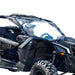 SUPERATV WINDSHIELD FULL STD C-AM Clear - Driven Powersports