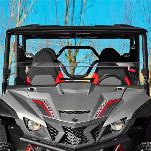 SUPERATV WINDSHIELD HALF YAM Clear - Driven Powersports