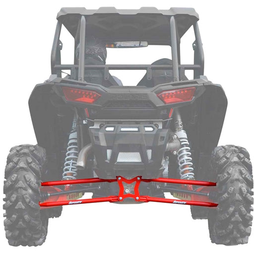 SUPERATV RADIUS ARM STRAIGHT BOXED POL Red - Driven Powersports