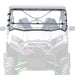 SUPERATV WINDSHIELD FLIP SCRATCH RESIS KAWA Clear - Driven Powersports