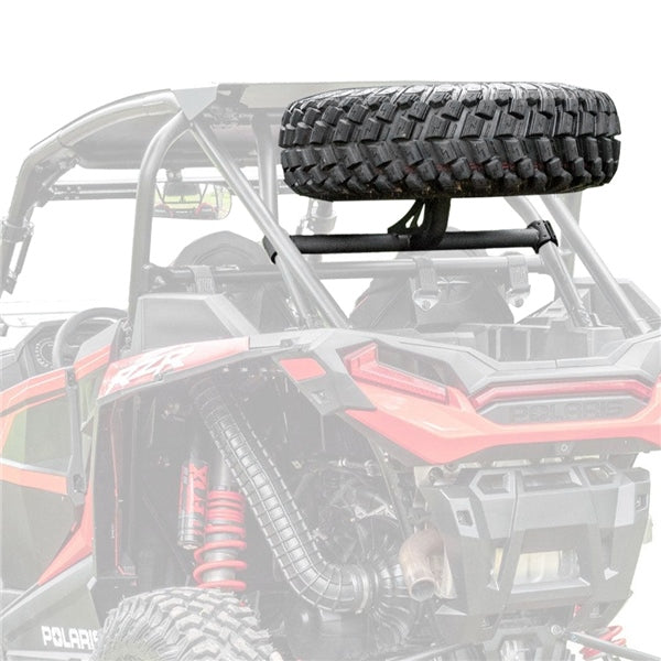 SUPERATV TIRE CARRIER SPARE POL (STCPRZRXPTS00) - Driven Powersports