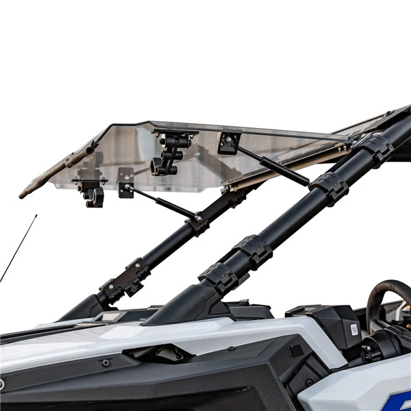 SUPERATV WINDSHIELD FLIP UP SCRATCH RESIS POL Clear - Driven Powersports