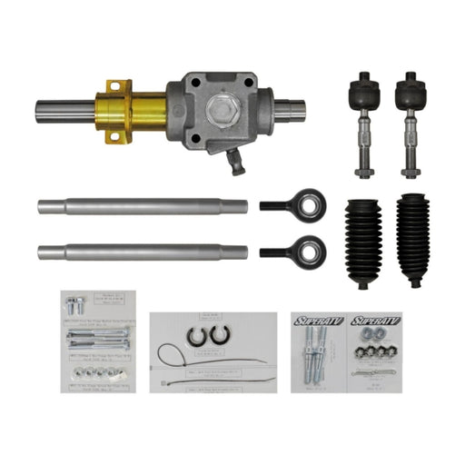 SUPERATV RACK & PINION RACKBOSS HD POL (HDRP116002) - Driven Powersports