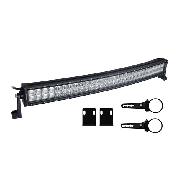 SUPERATV LIGHT BAR CURVED 30" W/BRACKET 1.75" (LB330CACC7) - Driven Powersports