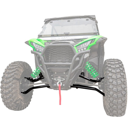 SUPERATV A-ARM FT H-CLEAR 1.5" OFFSET KAWA (AAKKRX1.5HC02) - Driven Powersports