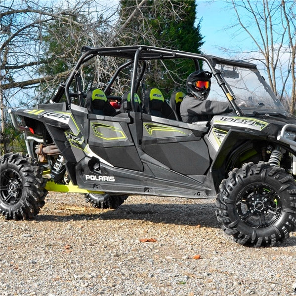 SUPERATV DOOR LWR W/SIDE PANEL PLAST QTY4 POL (DOORPRZR1K4002K1) - Driven Powersports