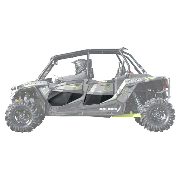 SUPERATV DOOR LWR W/SIDE PANEL ALU QTY4 POL (DOORPRZR1K4002K2) - Driven Powersports