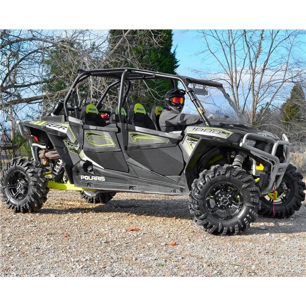 SUPERATV DOOR LWR W/SIDE PANEL ALU QTY4 POL (DOORPRZR1K4002K2) - Driven Powersports