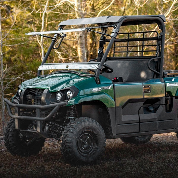 SUPERATV WINDSHIELD FLIP KAWA (FWSKMULEMX70) - Driven Powersports