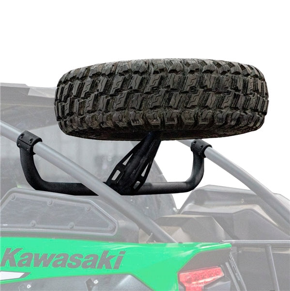 SUPERATV SPARE TIRE CARRIER KAWA (STCKKRX00) - Driven Powersports