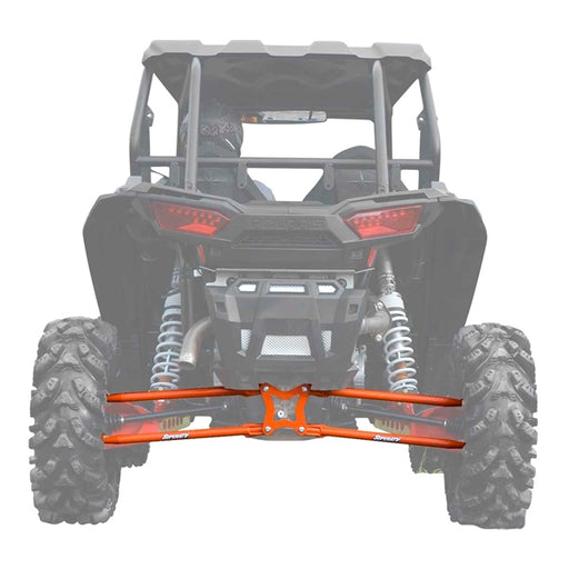 SUPERATV RADIUS ARM STRAIGHT BOXED POL Orange - Driven Powersports