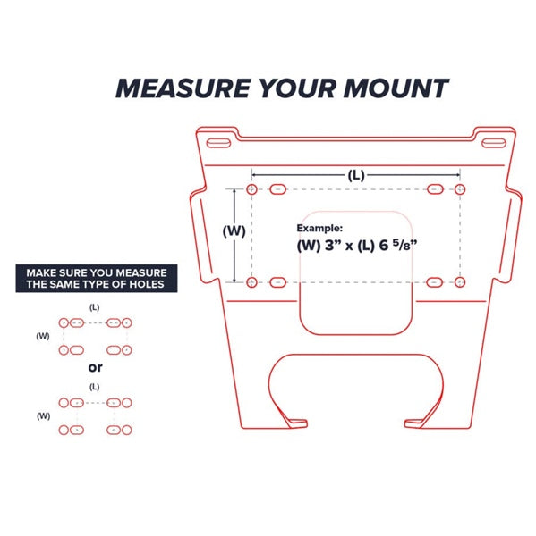 SUPERATV WINCH MOUNT POL (WMPPROXP00) - Driven Powersports