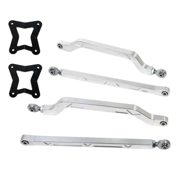 SUPERATV RADIUS ARM HCLEAR BILLET POL (RAPPROXPB) - Driven Powersports