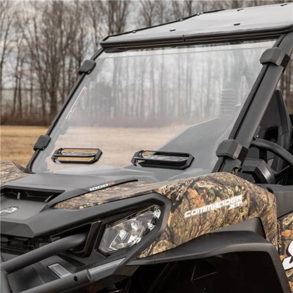 SUPERATV WINDSHIELD FULL VENTED C-AM Clear - Driven Powersports