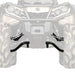 SUPERATV A-ARM H-CLEARANCE 2" FT C-AM Black - Driven Powersports