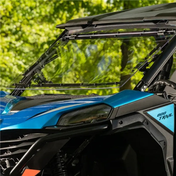 SUPERATV WINDSHIELD FLIP SCRATCH RESIS CFMOTO (FWSCFZF800T70) - Driven Powersports