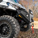 SUPERATV BUMPER FT WINCH READY W/LIGHT C-AM (FBGCADEF003LB12RL) - Driven Powersports